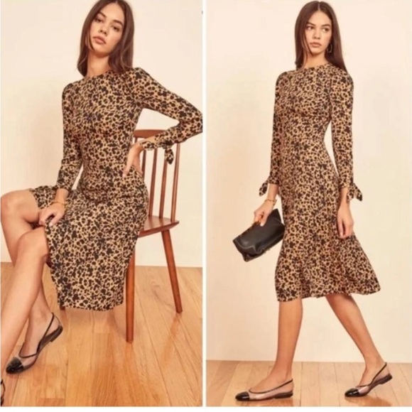 Reformation Dresses & Skirts - Reformation Port dress in leopard print
